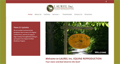 Desktop Screenshot of laurelequine.com